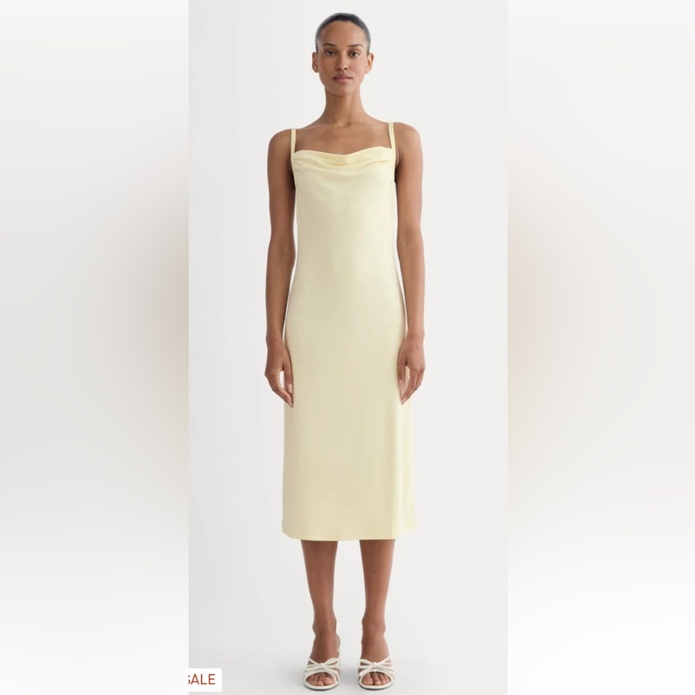 EVERLANE THE TANK MIDI DRESS IN BUTTERKNIT
